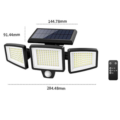 Lampe solaire d’extérieur avec télécommande