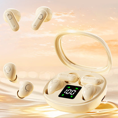 Auriculares Bluetooth Inalámbricos de Doble Par con Estuche de Carga LED
