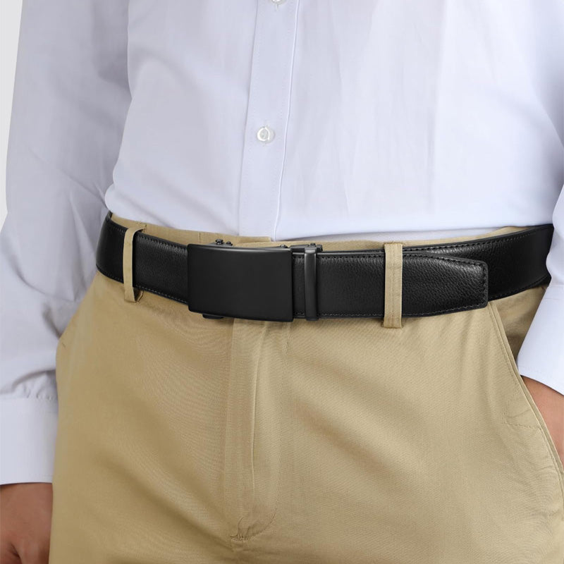 Cinturón Casual Elegante para Hombre con Hebilla Ajustable