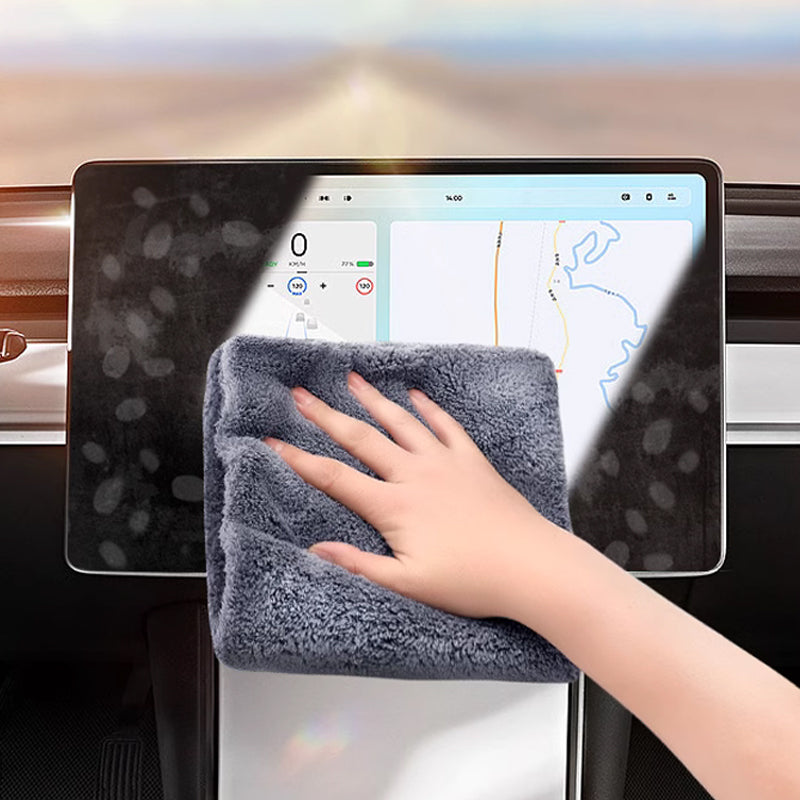 Toalla de Microfibra Gruesa y Absorbente para Limpieza de Auto