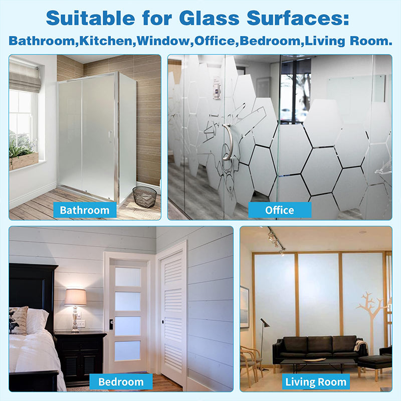 Vidrio translúcido mate Revestimiento