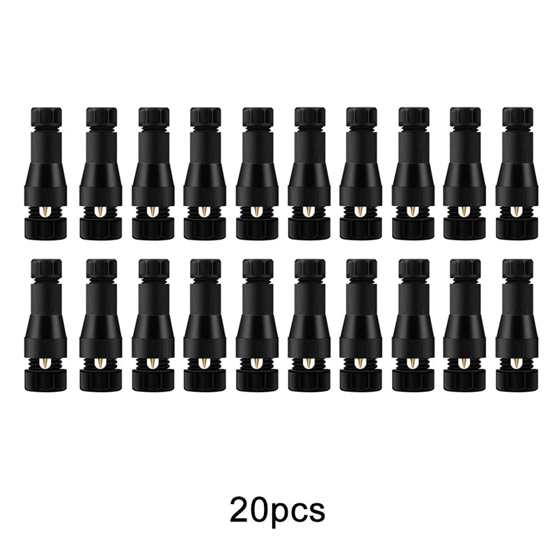 Water-Resistant Low-Voltage Wire Connector for Landscape Lights