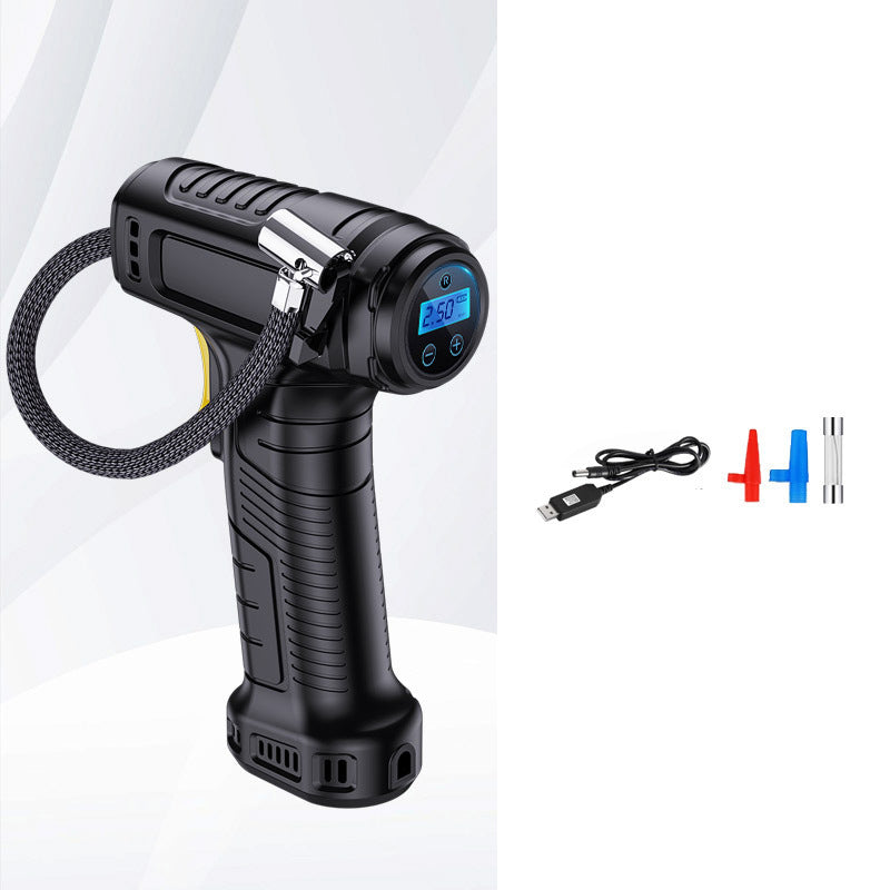 Compresseur d'air portable sans fil avec affichage numérique