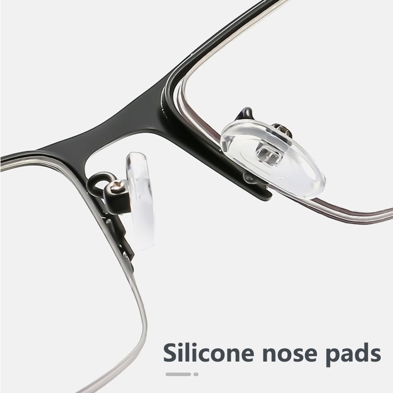 Titanio Gafas de Lectura Multifocal Fotocromáticas Progresivas Doble Luz Antiazul