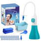 👂Kit para eliminar el cerumen: seguro y suave, cuchara de silicona reutilizable, fácil de usar, eficaz e higiénico para la limpieza de los oídos ✨