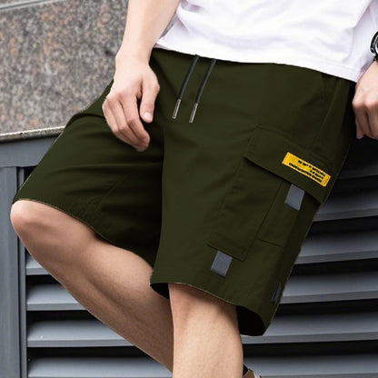 Bermuda Cargo Casual para Hombre con Jareta Ajustable