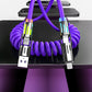 Cable de Carga Retráctil 4 en 1 Compacto para Auto