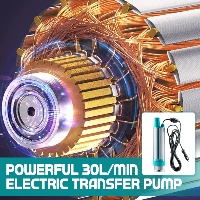 Bomba de Trasvase Eléctrica Potente 30 L/min