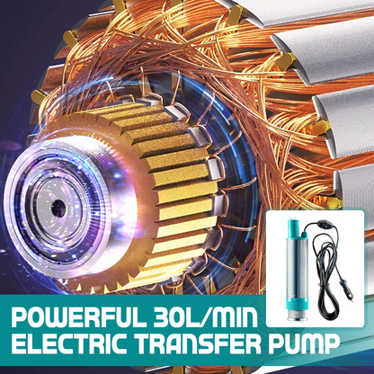 Bomba de Trasvase Eléctrica Potente 30 L/min