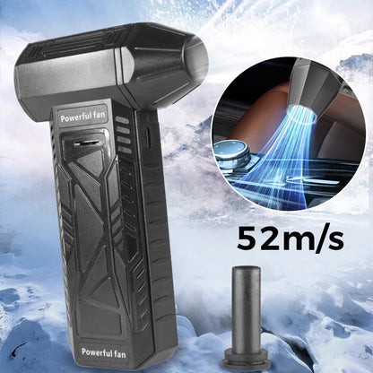 Ventilador de Mano Eléctrico de Alta Velocidad sin Escobillas