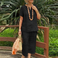 Conjunto Casual para Dama de 2 Piezas: Blusa y Pantalón Cómodo