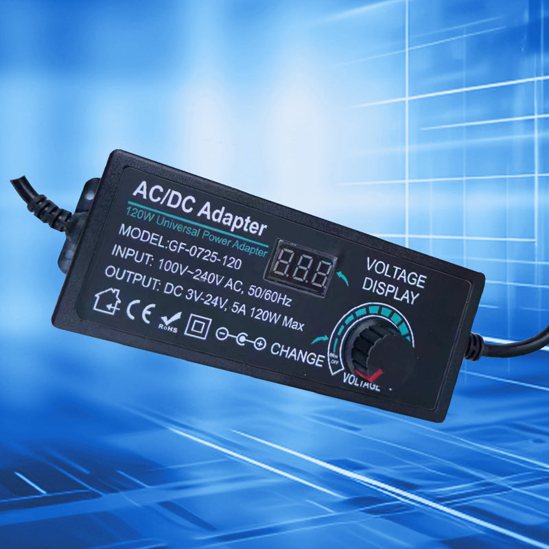 Adaptador de Corriente Universal Ajustable 3V-24V 3A AC/DC