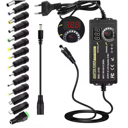 Adaptador de Corriente Universal Ajustable 3V-24V 3A AC/DC