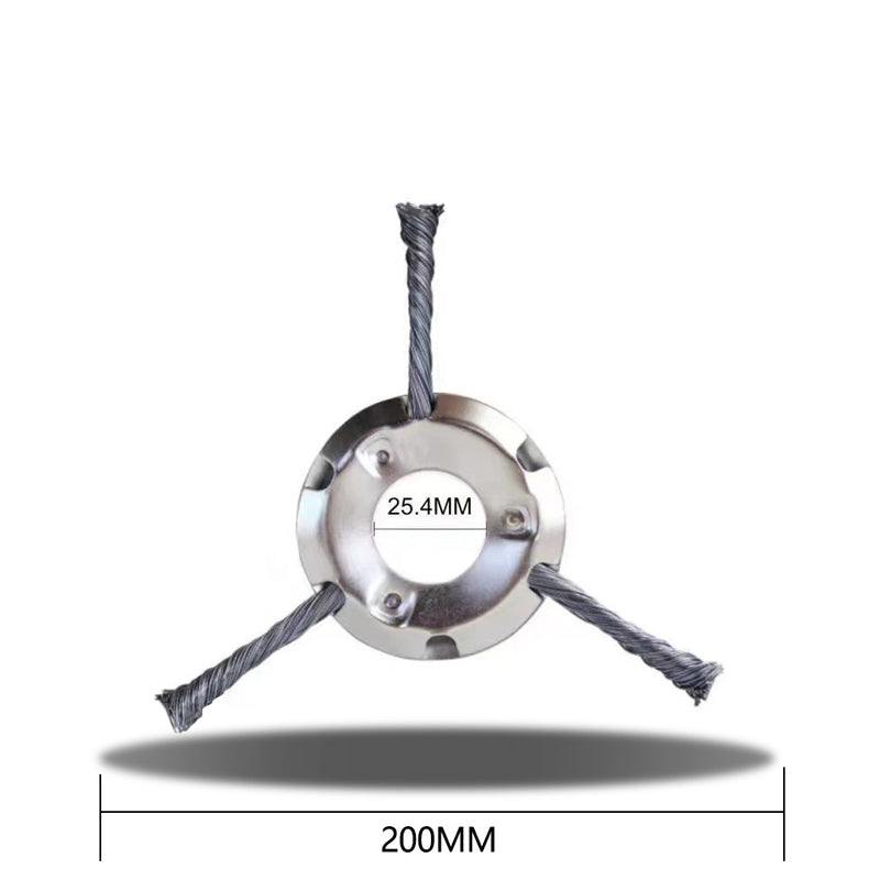 Cabezal de Desbrozadora de Alambre de Acero de 6 Pulgadas
