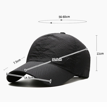 🧢Gorra de béisbol de malla elegante