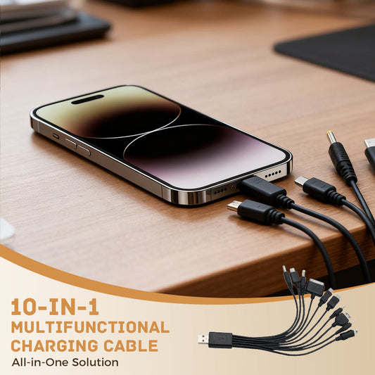 Cable de Carga Multifuncional 10 en 1