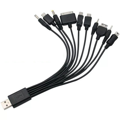 Cable de Carga Multifuncional 10 en 1