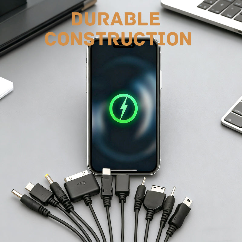 Cable de Carga Multifuncional 10 en 1