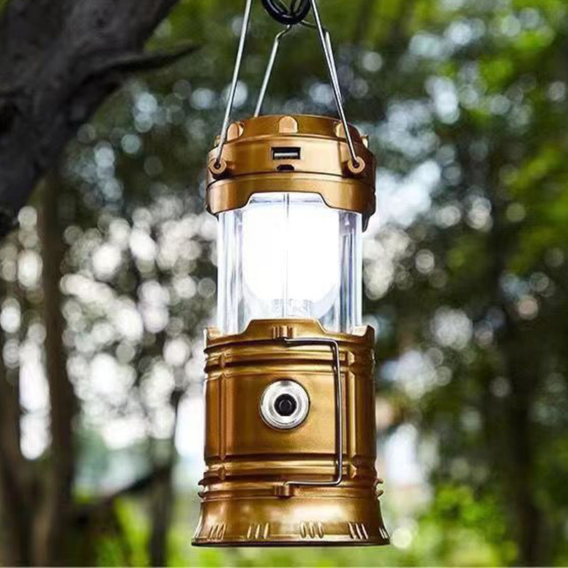 Lámpara de Camping Solar Retráctil