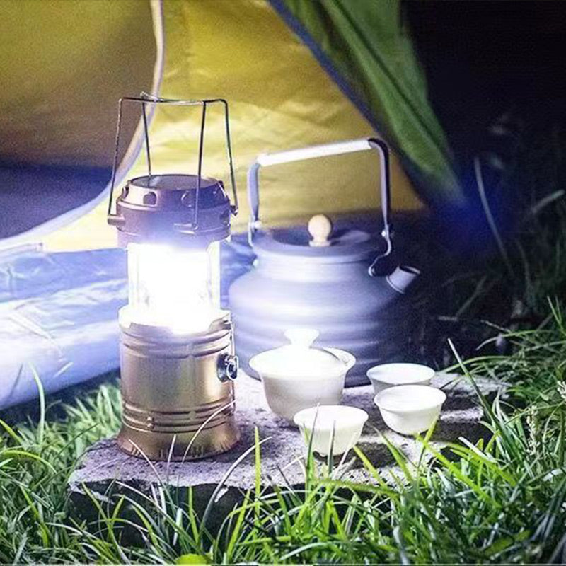 Lámpara de Camping Solar Retráctil