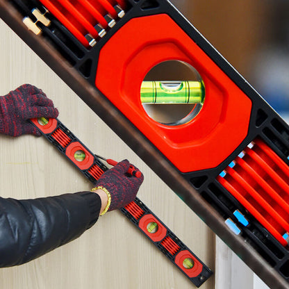 📐【Transportador plegable y nivel】— ¡Simplemente tire y doble para medir ángulos y verificar la nivelación! 🔧✨