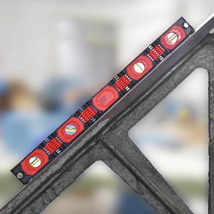 📐【Transportador plegable y nivel】— ¡Simplemente tire y doble para medir ángulos y verificar la nivelación! 🔧✨