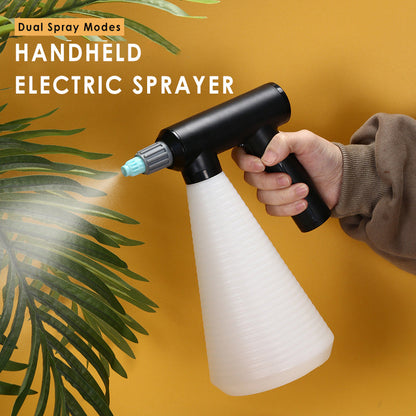 Rociador Eléctrico Ajustable de Mano Recargable