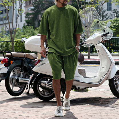 ⏰ ¡Oferta Limitada 50% OFF! 🚨 Conjunto Casual para Hombre – Estilo y Comodidad en un Solo Look 👕👖🔥💼