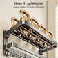 Toallero plegable para montar en la pared con ganchos