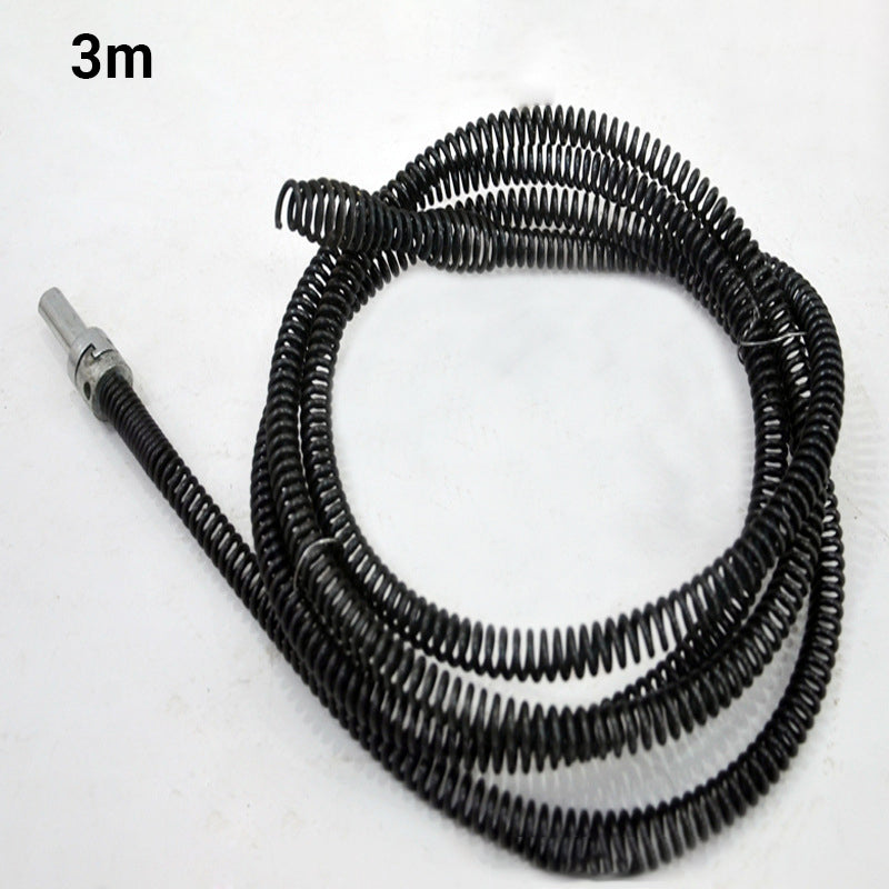 Premium Spring Accessory Set for Electric Pipe Unclogger