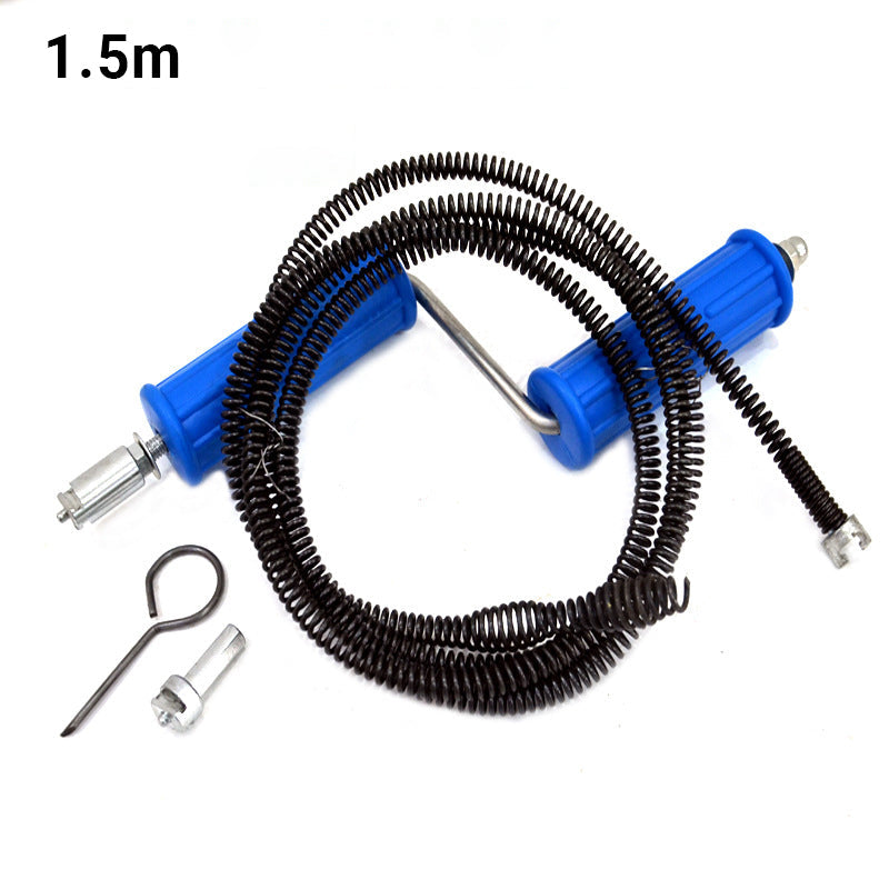 Premium Spring Accessory Set for Electric Pipe Unclogger