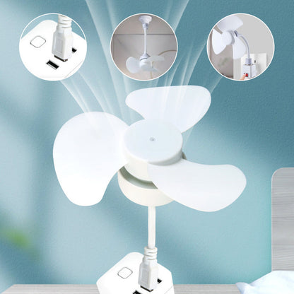 Ventilador silencioso portátil de exterior con base de interruptor de un botón