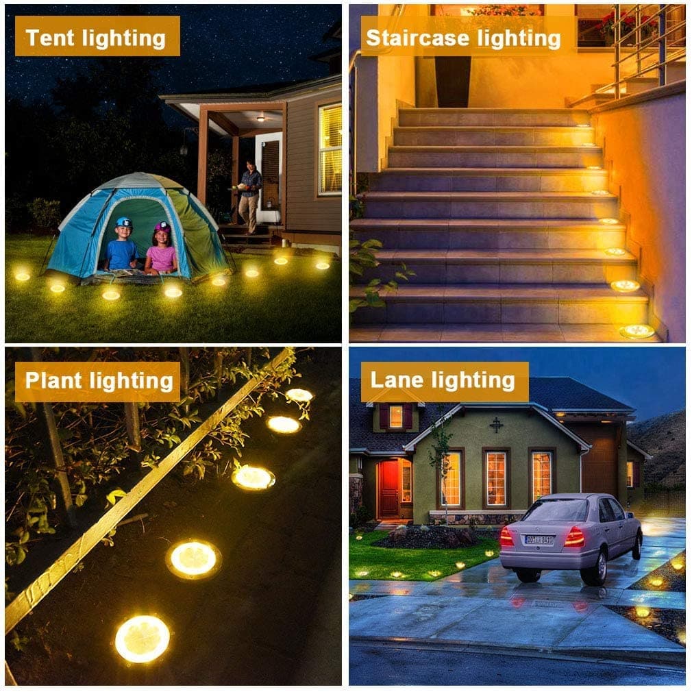 🔥Oferta por tiempo limitado: luces solares para jardín: ilumina tu jardín sin gastar ni un céntimo en electricidad.