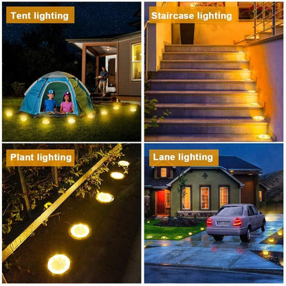 🔥Oferta por tiempo limitado: luces solares para jardín: ilumina tu jardín sin gastar ni un céntimo en electricidad.