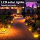 🔥Oferta por tiempo limitado: luces solares para jardín: ilumina tu jardín sin gastar ni un céntimo en electricidad.