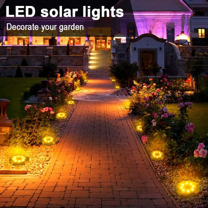 🔥Oferta por tiempo limitado: luces solares para jardín: ilumina tu jardín sin gastar ni un céntimo en electricidad.