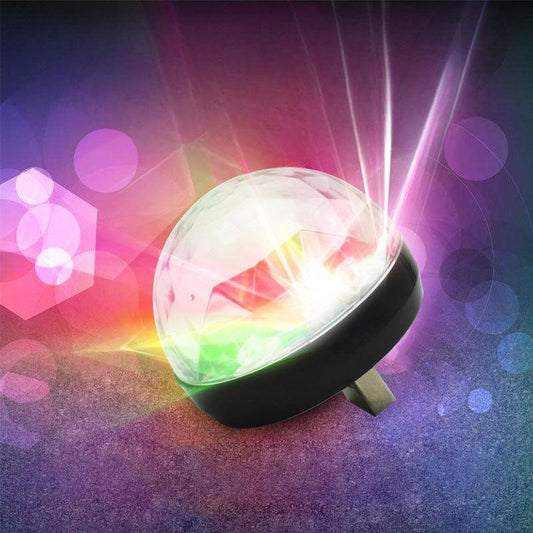 Luz de fiesta portátil USB con efectos RGB