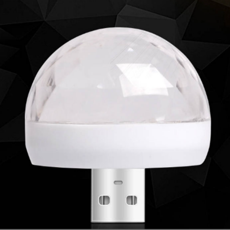 Luz de fiesta portátil USB con efectos RGB