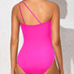Traje de baño de Un Hombro Asimétrico para Mujer