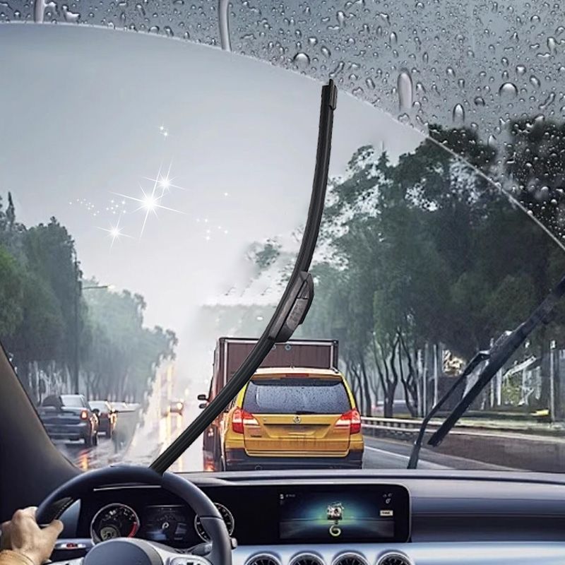 Cuchillas de Limpiaparabrisas Universales sin Hueso en Forma de U para Auto