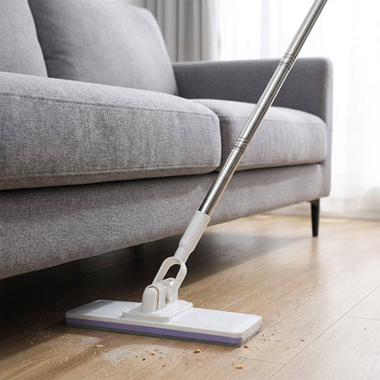Mopa «Lazy Mop» sin manos para paños reutilizables y desechables