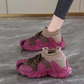 Zapatos de punto sin cordones para caminar