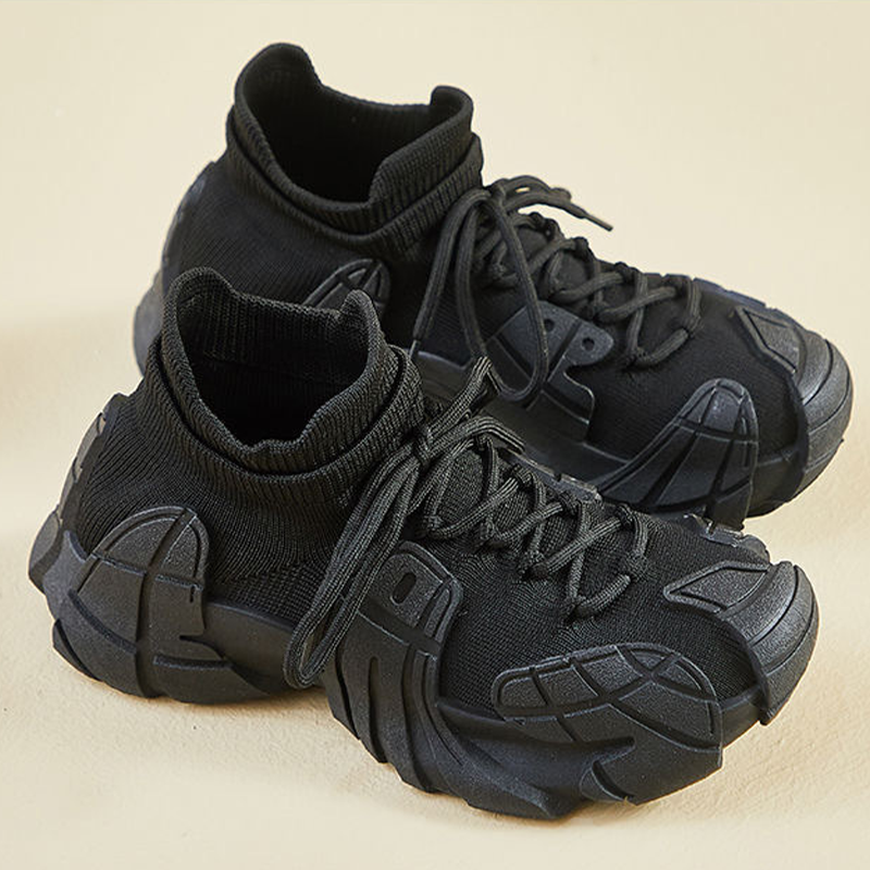 Zapatos de punto sin cordones para caminar