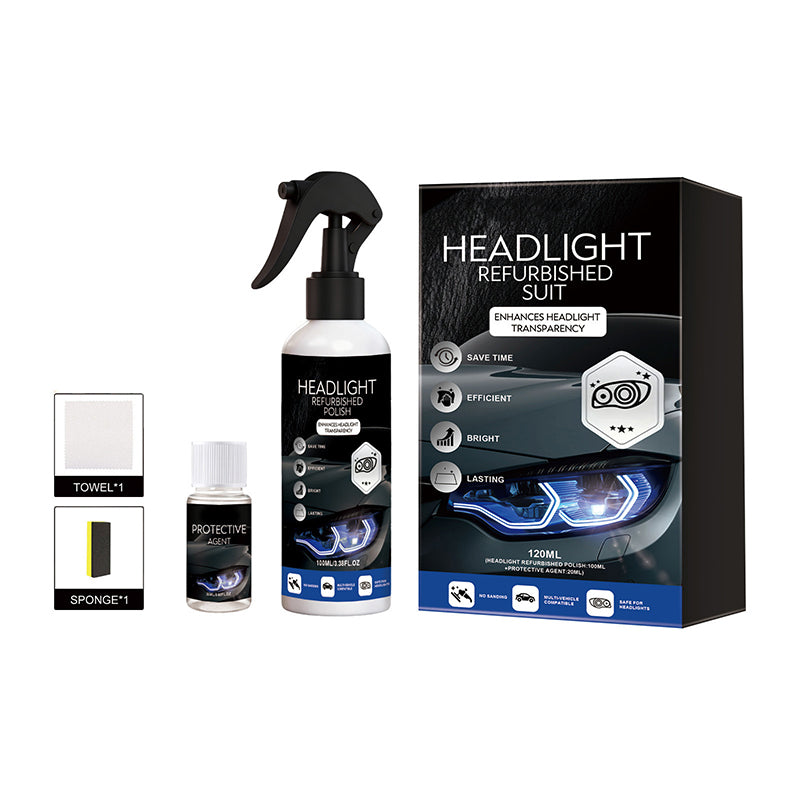 Kit profesional para la restauración de faros de coche