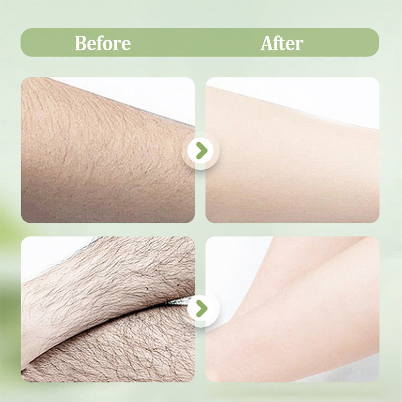 Crema depilatoria suave y no irritant