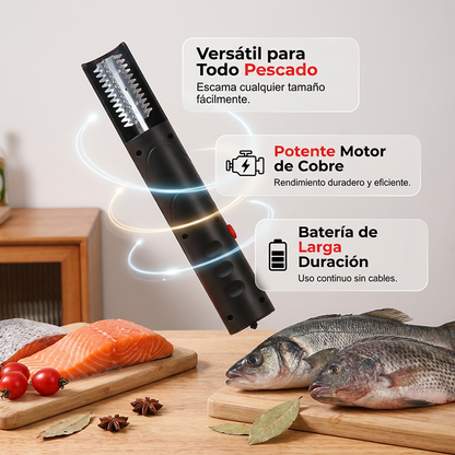 Descamador y Removedor Eléctrico de Escamas de Pescado