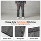 Jeans vaqueros de hombre estilo stacked flare