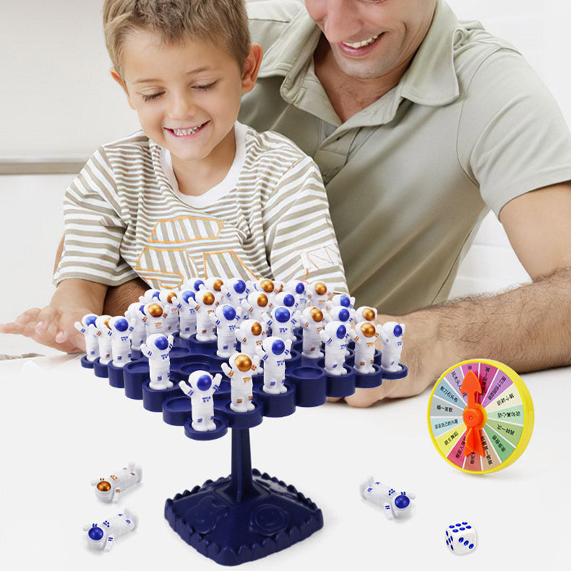 Juego de Equilibrio del Árbol con Ranas Apilables