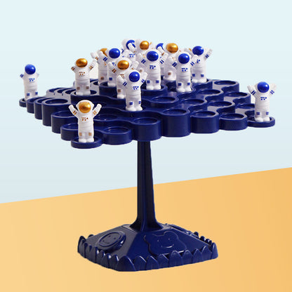 Juego de Equilibrio del Árbol con Ranas Apilables