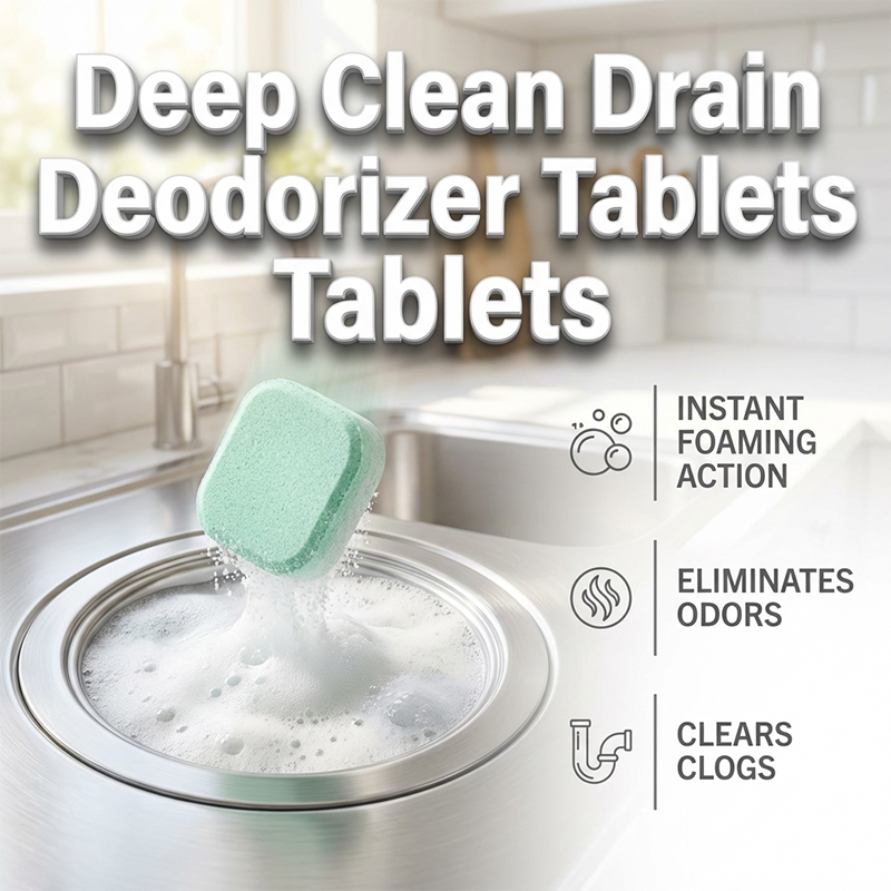 Tabletas Efervescentes Desodorizantes para Desagües
